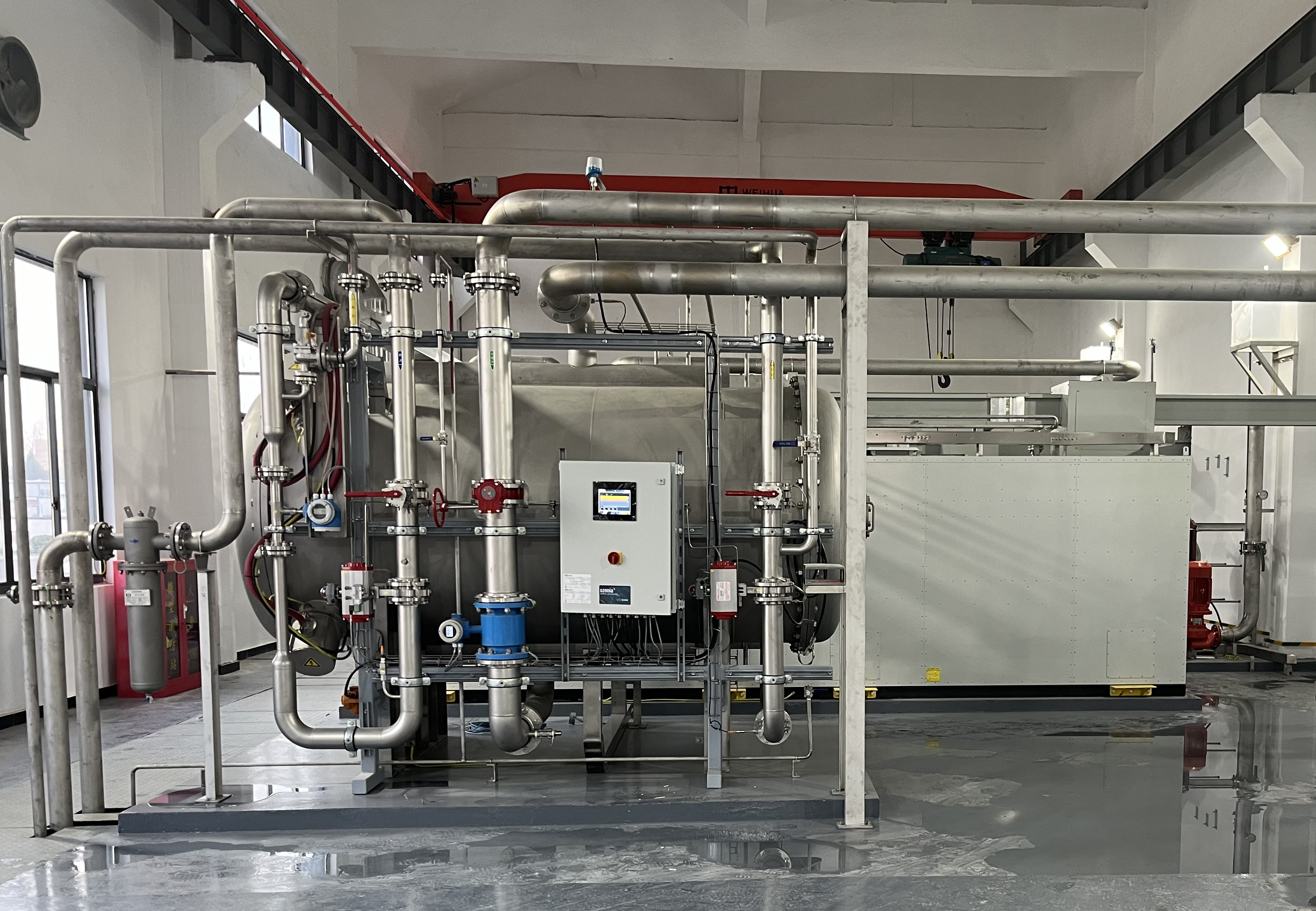 上虞5萬噸工業(yè)污水異地擴建-臭氧系統(tǒng)